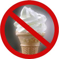 no ice cream