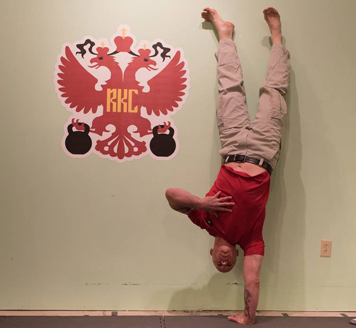 Phil Ross Master RKC One Hand Handstand