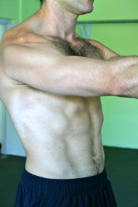 Wedge = shoulders packed, pelvis neutral, glutes locked and abs flexed rock solid.